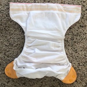 BumGenius Other - BumGenius Pocket One-Sz Diaper Red & Orange Stripe BumGenius Other - BumGenius Pocket One-Sz Diaper Red & Orange Stripe